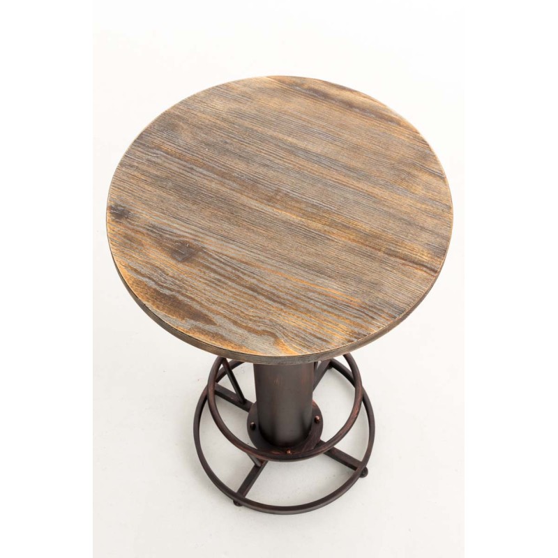 Ruhr-seisomapöytä teollinen korkeussäädettävä palopostimalli mäntylevyllä