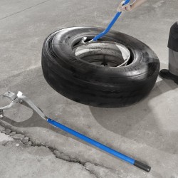 Renkaan asennus- ja irrotustyökalu teräs 571–622 millimetriä 3-osainen sarja ilman sisäkumia