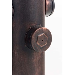 Ruhr-seisomapöytä teollinen korkeussäädettävä palopostimalli mäntylevyllä