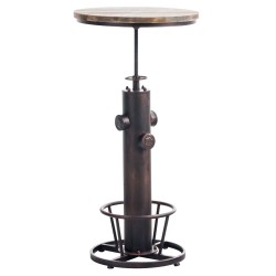 Ruhr-seisomapöytä teollinen korkeussäädettävä palopostimalli mäntylevyllä