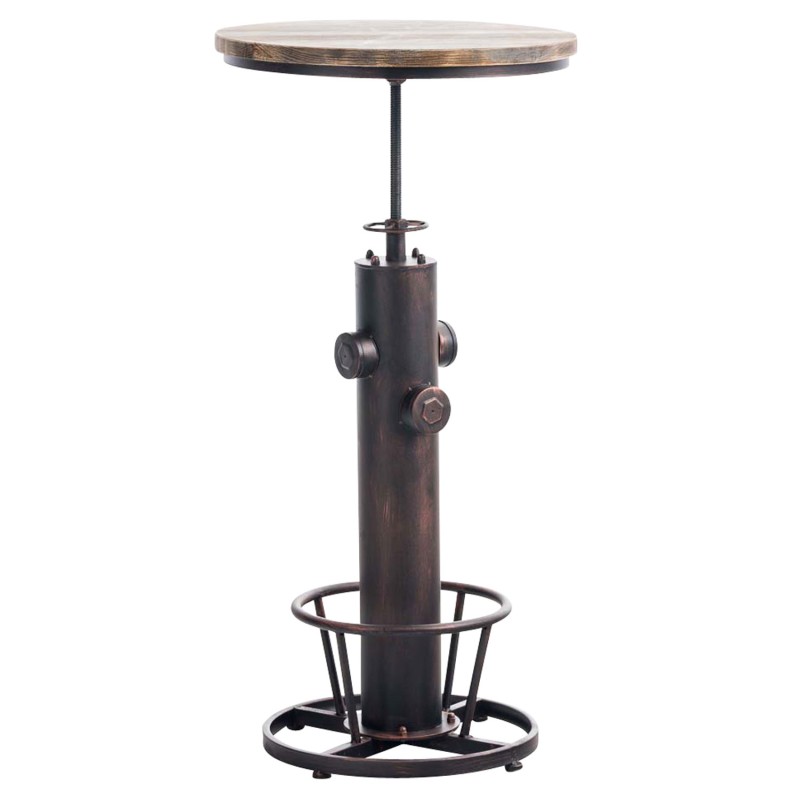 Ruhr-seisomapöytä teollinen korkeussäädettävä palopostimalli mäntylevyllä