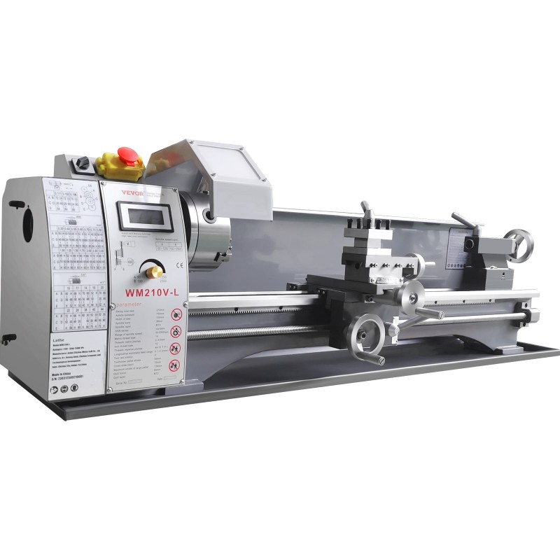 Metallinen pöytäsorvi HT200 valurautarunko 21,1 x 75 cm harjaton 750W