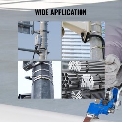 Terässidontasarja ruostumaton teräsnauha 30 metriä 19 millimetriä 100 solkea kiristystyökalulla