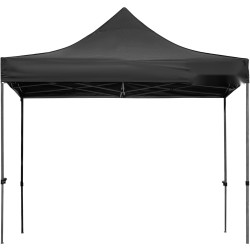 Pystytettävä paviljonki 3x3 m 240g PVC pinnoitettu polyesterikatto irrotettavat sivuseinät