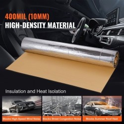 Auton äänieristysmatto itsekiinnittyvä vaahto ja alumiinifolio 1,52 neliömetriä