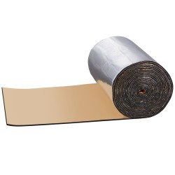 Auton äänieristysmatto 200 mil noin 3,3 m2 kaksikerroksinen itsekiinnittyvä alumiinikalvolla