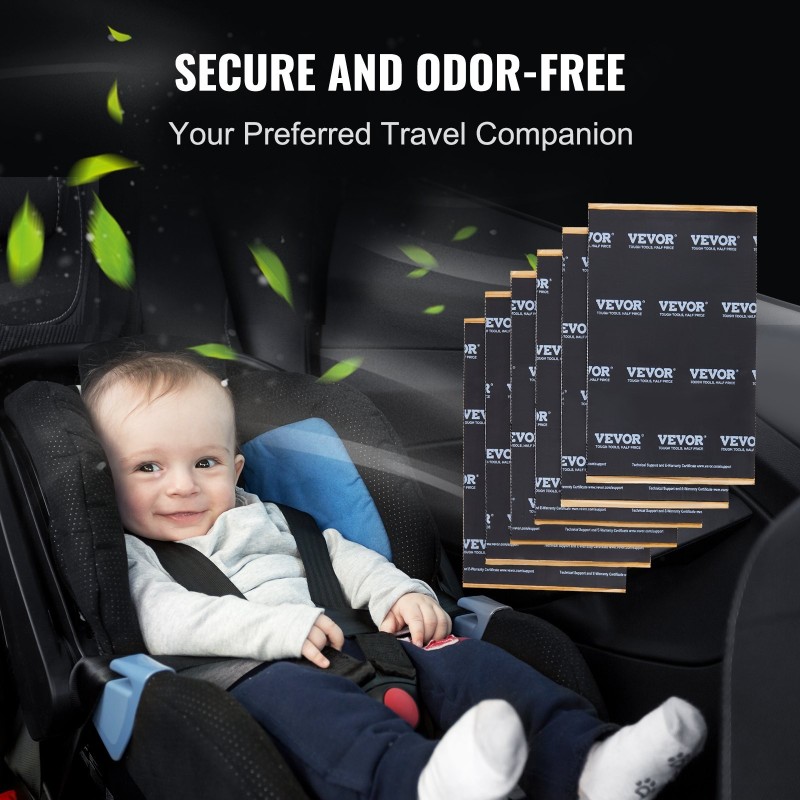 Äänieristysmatto butyylipintainen 5 mm 2,3 m² 24 kpl autoon