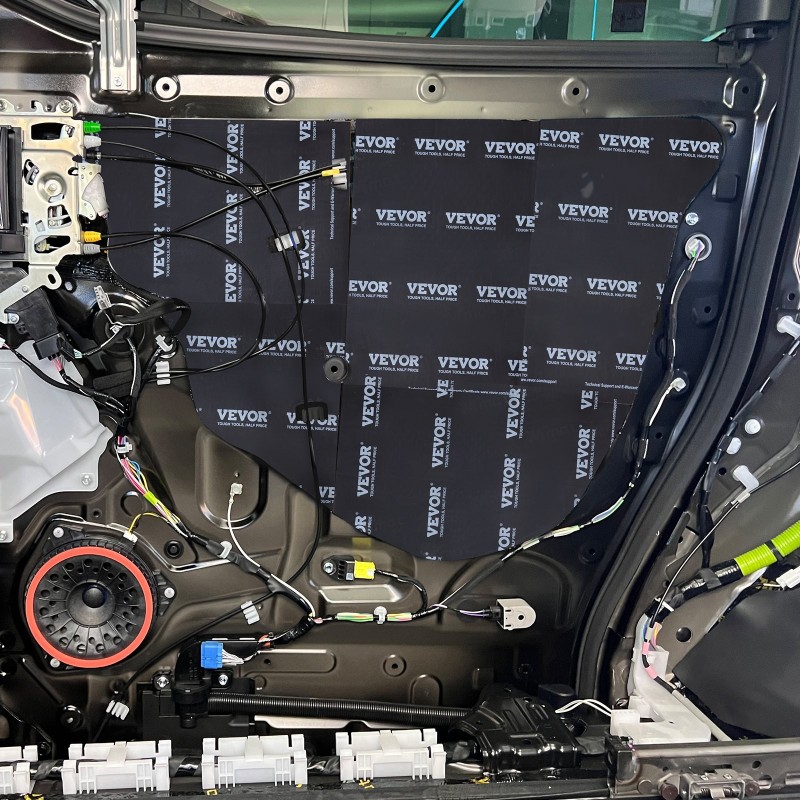 Äänieristysmatto butyylipintainen 5 mm 2,3 m² 24 kpl autoon