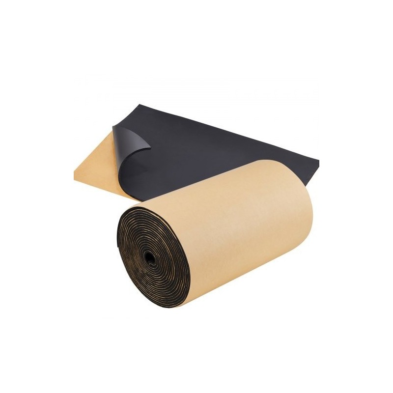 Auton äänieristysmatto 5 mm kaksikerroksinen korkeatiheyksinen 3,3 m² itsekiinnittyvä vedenpitävä