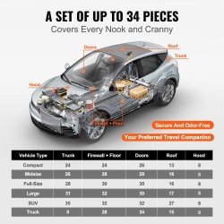 Auton butyylinen äänieristysmatto 2 mm 3,3 m² timanttikuviollinen alumiinipinta