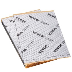 Auton butyylinen äänieristysmatto 2 mm 3,3 m² timanttikuviollinen alumiinipinta