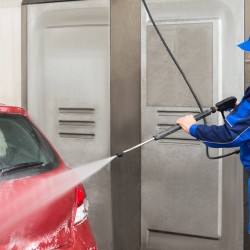 Painepesurin letku 15 m M22-14 mm messinkiliittimellä kiertymätön 3-kerroksinen 3600 PSI