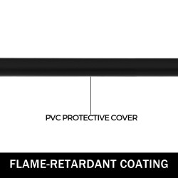 Matkailuauton jatkojohto 15,2 m 8 AWG kupari 40 A NEMA 14-50