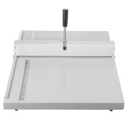 Manuaalinen paperin nuuttauskone 48 cm rauta alumiinirunko magneettiset takarajat A3 A4 arkeille