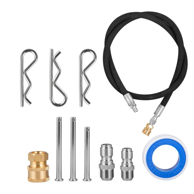 Tasopintojen pesuri 18-tuumainen ruostumattomasta teräksestä painepesuriin 3/8-tuuman pikaliittimellä