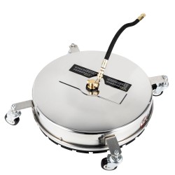 Pintapesuri 304 ruostumatonta terästä 18 tuumainen 1 4 tuuman pikalukitusliittimet kaksoispyörivä varsi