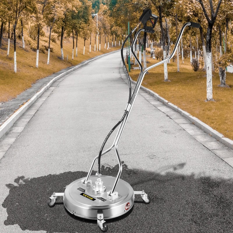 Painepesurin pintapesuri 50,8 cm 304-ruostumaton teräs 2 suutinta 3/8 tuuman pikaliittimeen