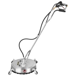 Painepesurin pintapesuri 50,8 cm 304-ruostumaton teräs 2 suutinta 3/8 tuuman pikaliittimeen