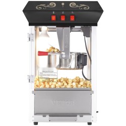 Pöytämallinen popcornkone 850 watin teho 8 unssin kattila 48 kupillista erässä musta