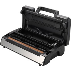 Tyhjiöpakkauskone ruostumatonta terästä 2 5 mm tiivistys 30 cm tiivistyspituus 90 kPa pusseilla