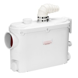 Jätevesimurskapumppu lasikuituvahvistettu 500 watin 6600 litraa tunnissa 8 metrin nostokorkeus 3 tuloaukkoa