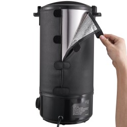 Sähköinen 10 L vahansulatin ruostumattomasta teräksestä valmistetulla sisäastiolla 30 110 celsiusastetta kynttilävalmistukseen