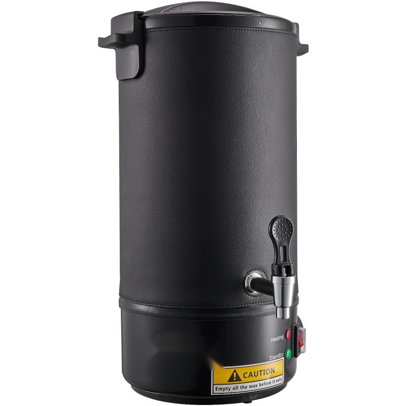 Sähköinen 10 L vahansulatin ruostumattomasta teräksestä valmistetulla sisäastiolla 30–110 celsiusastetta kynttilävalmistukseen