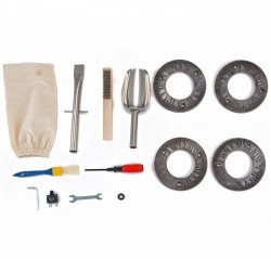 Sähköinen viljamylly ruostumatonta terästä 2,2 kW 30–50 kg tunnissa 50 kg