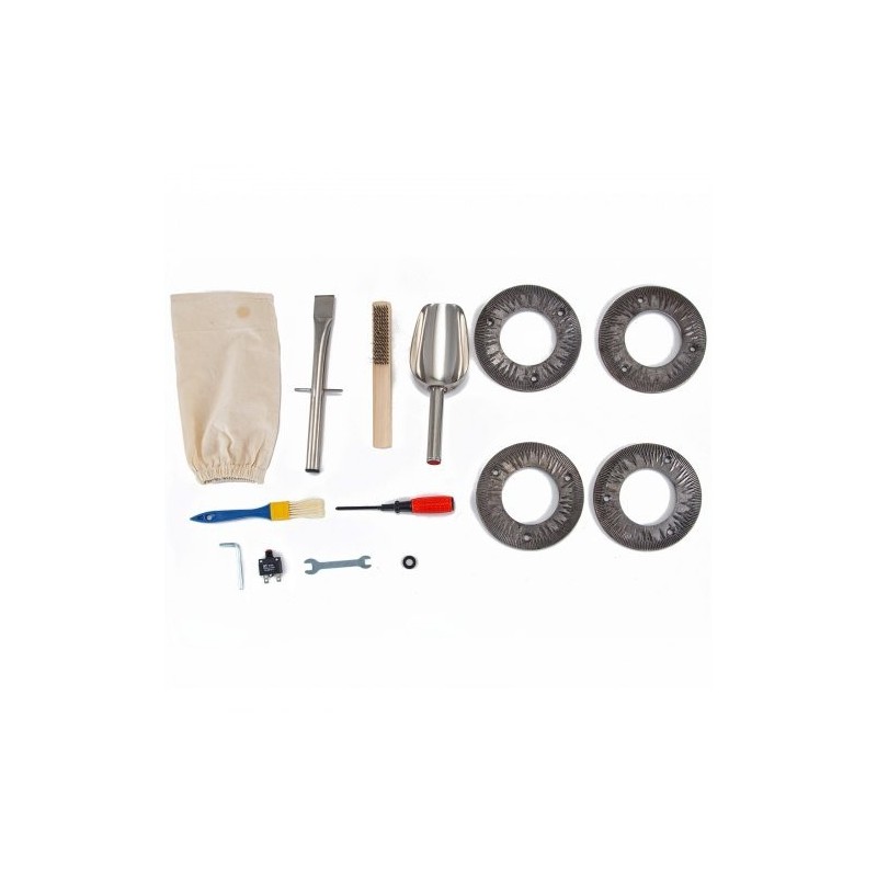 Sähköinen viljamylly ruostumatonta terästä 2,2 kW 30–50 kg tunnissa 50 kg