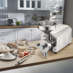 Viljamylly 2200W 50 kg/h ruostumaton teräs soijalle maissille pähkinöille pippurille