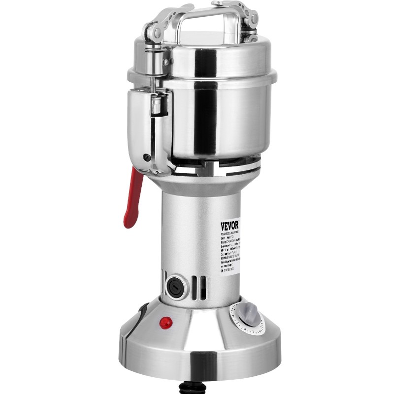 Sähköinen mauste- ja viljamylly 300 g ruostumaton teräs 0–5 minuutin ajastin kolmiteräinen