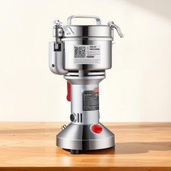 Sähköinen viljamylly ruostumatonta terästä 550 g 2000W pystymallinen kahville ja mausteille