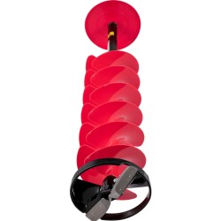 Jääkaira nailonrunko alumiinivarsi 20 cm halkaisija 99 cm pituus jatkovarsi 30 cm