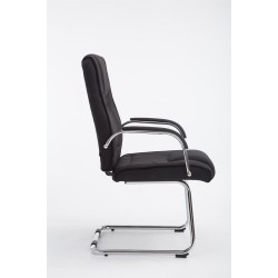 Ergonominen vapaa liikkuva vierailutuoli korkealaatuisella kankaalla 180 kg