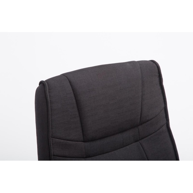 Ergonominen vapaa liikkuva vierailutuoli korkealaatuisella kankaalla 180 kg