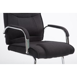 Ergonominen vapaa liikkuva vierailutuoli korkealaatuisella kankaalla 180 kg