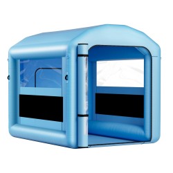 Puhallettava maalausteltta 3 x 2,5 x 2,5 m Oxford-kangas 550W puhallin