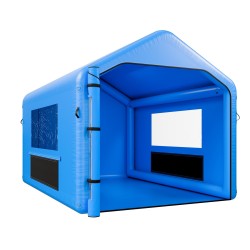 Puhallettava PVC muovinen maalausteltta 4x3x2 8 m 750 watin puhallin