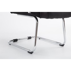 Ergonominen vapaa liikkuva vierailutuoli korkealaatuisella kankaalla 180 kg