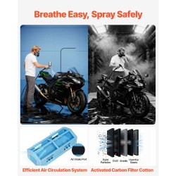 Täytettävä maalausteltta 12x5x4 metriä oxford-kangas kolmiokatto ilmanpuhdistus