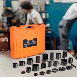 Pallonivelen puristinsarja 25-osainen hiiliteräs etuveto- ja nelivetoautoihin