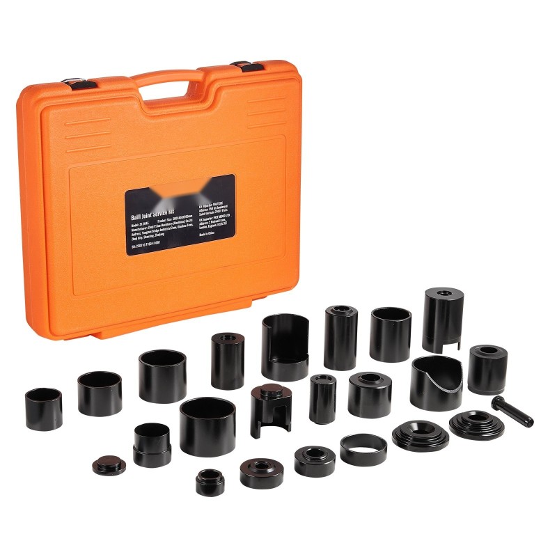 Pallonivelen puristinsarja 25-osainen hiiliteräs etuveto- ja nelivetoautoihin