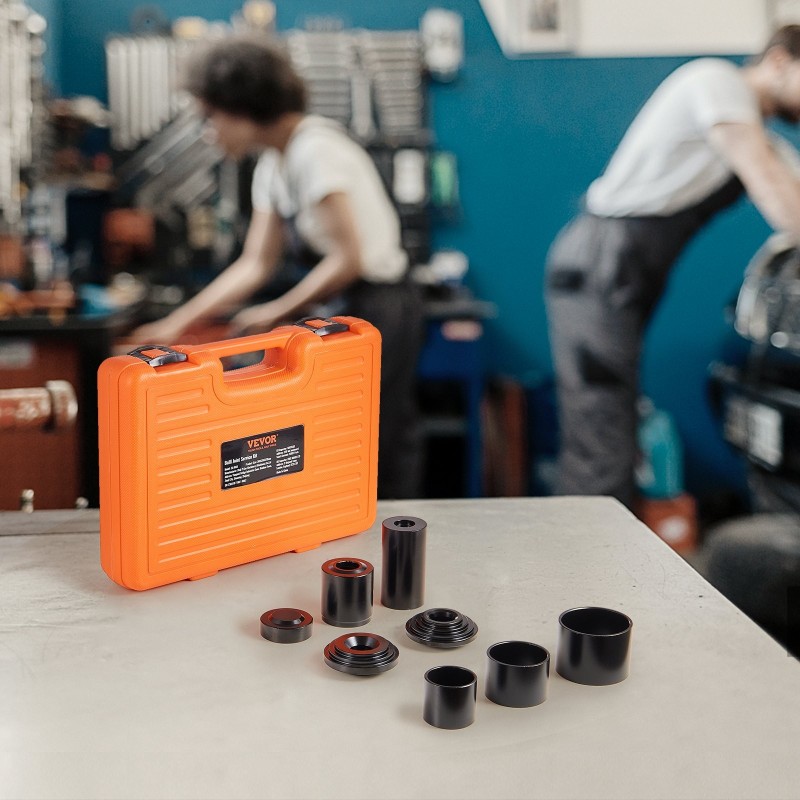 Pallonivelen puristinsarja 10-osainen lämpökäsitelty hiiliteräs sisältää C-puristimen sopii 2WD ja 4WD autoihin