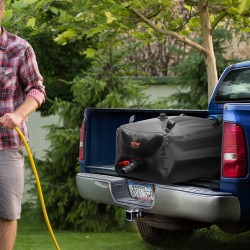 PVC vesisäiliö 240 l 1000D taitettava sadeveden keräykseen