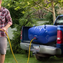 Taittuva vesisäiliö 540 l 1000D PVC materiaali puutarha retkeily matkailuauto