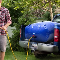 Taitettava vesisäiliöpussi 1000 l PVC-muovi 1000D kaksikerroksinen puutarha leirintä asuntoauto