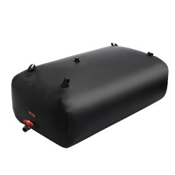 Taittuva vesivarastosäiliö 540L 1000D kaksikerroksinen PVC-muovi 1,2 mm puutarhaan leirintään hätäkäyttöön