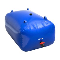 Vesisäiliö 400 l taittuva 1000D kaksikerroksinen PVC leirintään ja puutarhaan