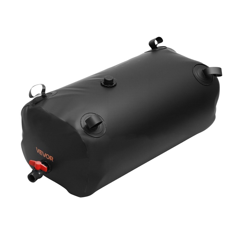 Taitettava vesipussi 113 l 1000D kaksikerroksinen PVC leirintään matkailuajoneuvoihin