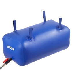 Taitettava PVC muovinen vesipussi 113 l kaksikerroksinen vuotamaton repäisylujuinen asuntoautoihin retkeilyyn